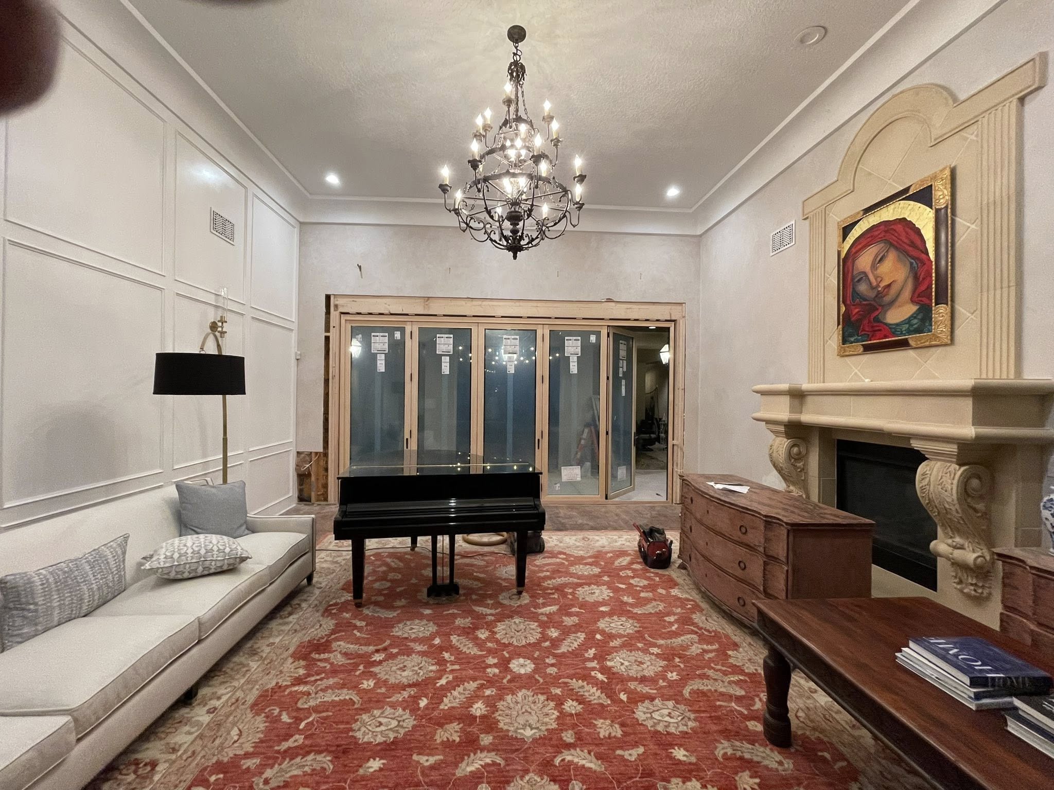 Stucco and door system